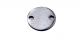  Details zu  Edelstahl Ronde, Ø 70 x 5mm einseitig geschliffen V2A, mit 2 Außenbohrungen, 